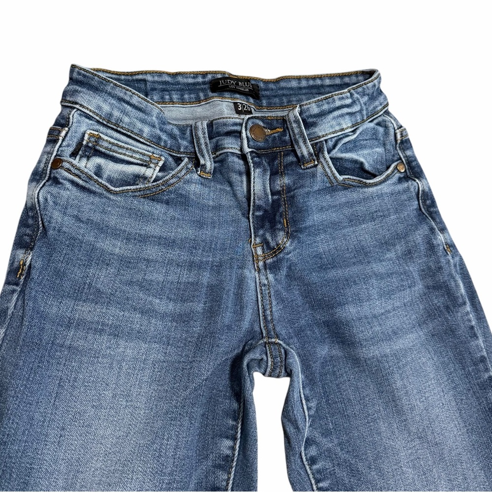 Judy Blue Women’s Bristol Mid-Rise Handsand Skinny Jeans | Size 3/26 - Picture 2 of 7
